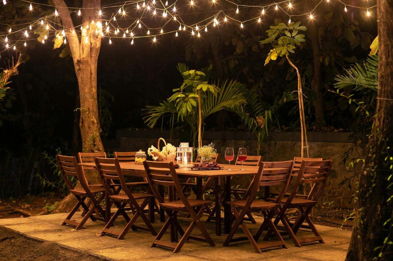 Stayvista At The Charcoal Villa Luxury Collection อลีบาก ภายนอก รูปภาพ